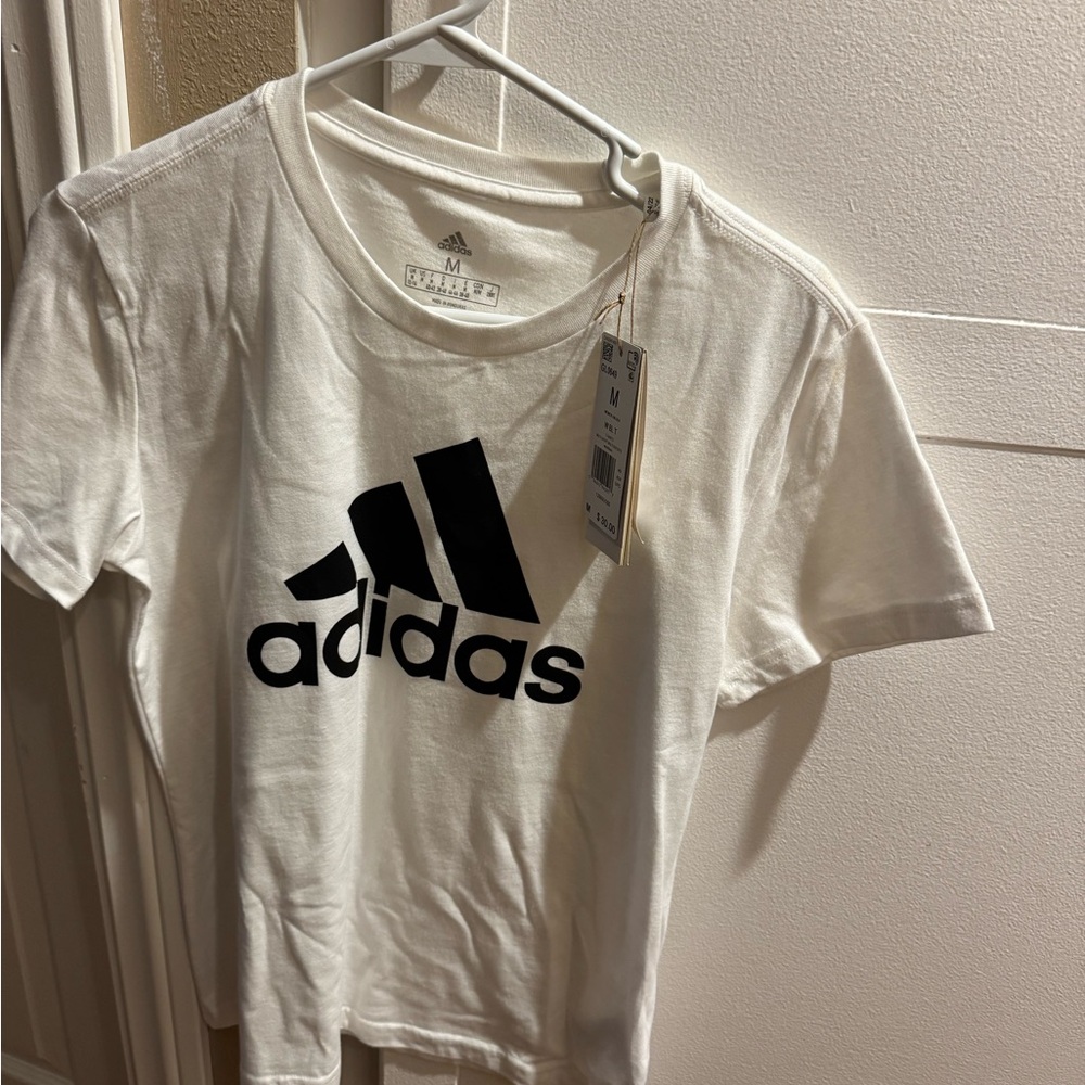 Adidas Kids White T-Shirt